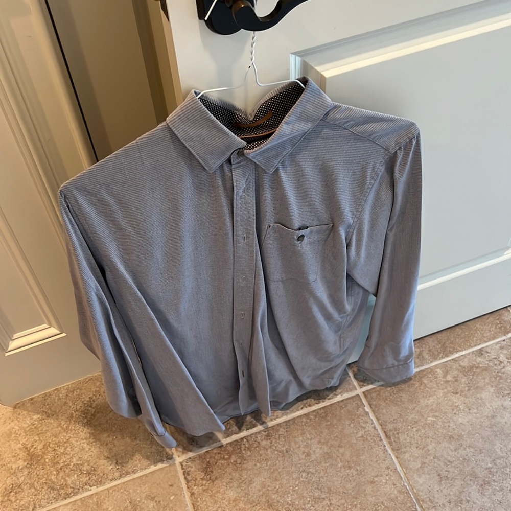 Ted Baker Button Down Modal Grey 4